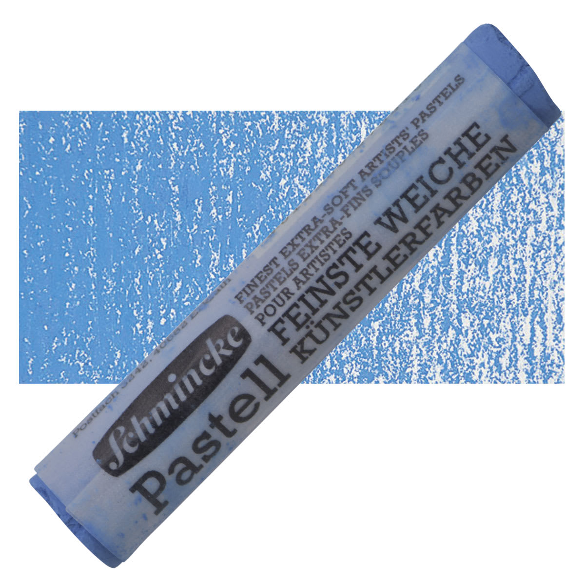 Schmincke Soft Pastel - Cerulean Blue H pastel and swatch