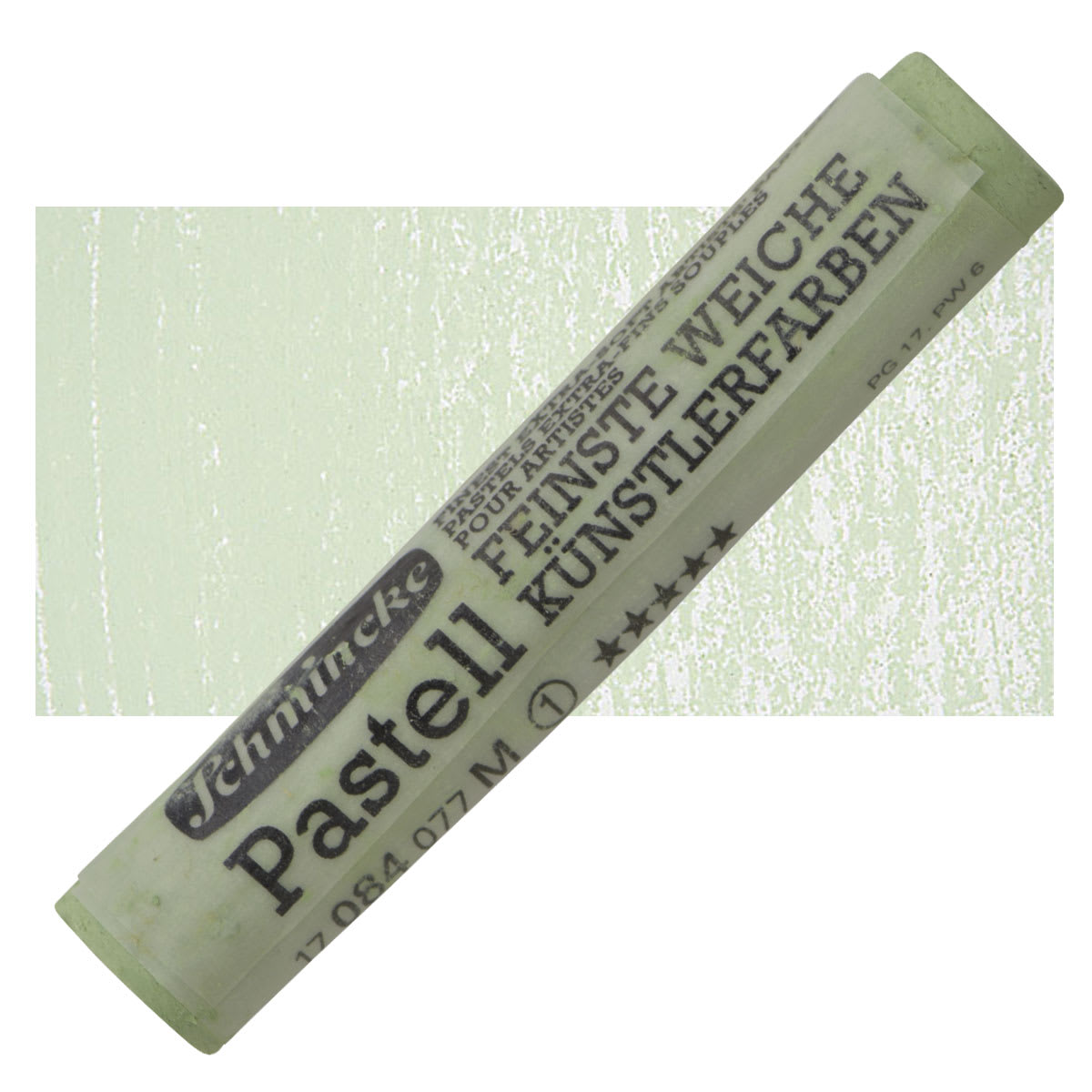 Schmincke Soft Pastel - Chromium Oxide Green M pastel and swatch