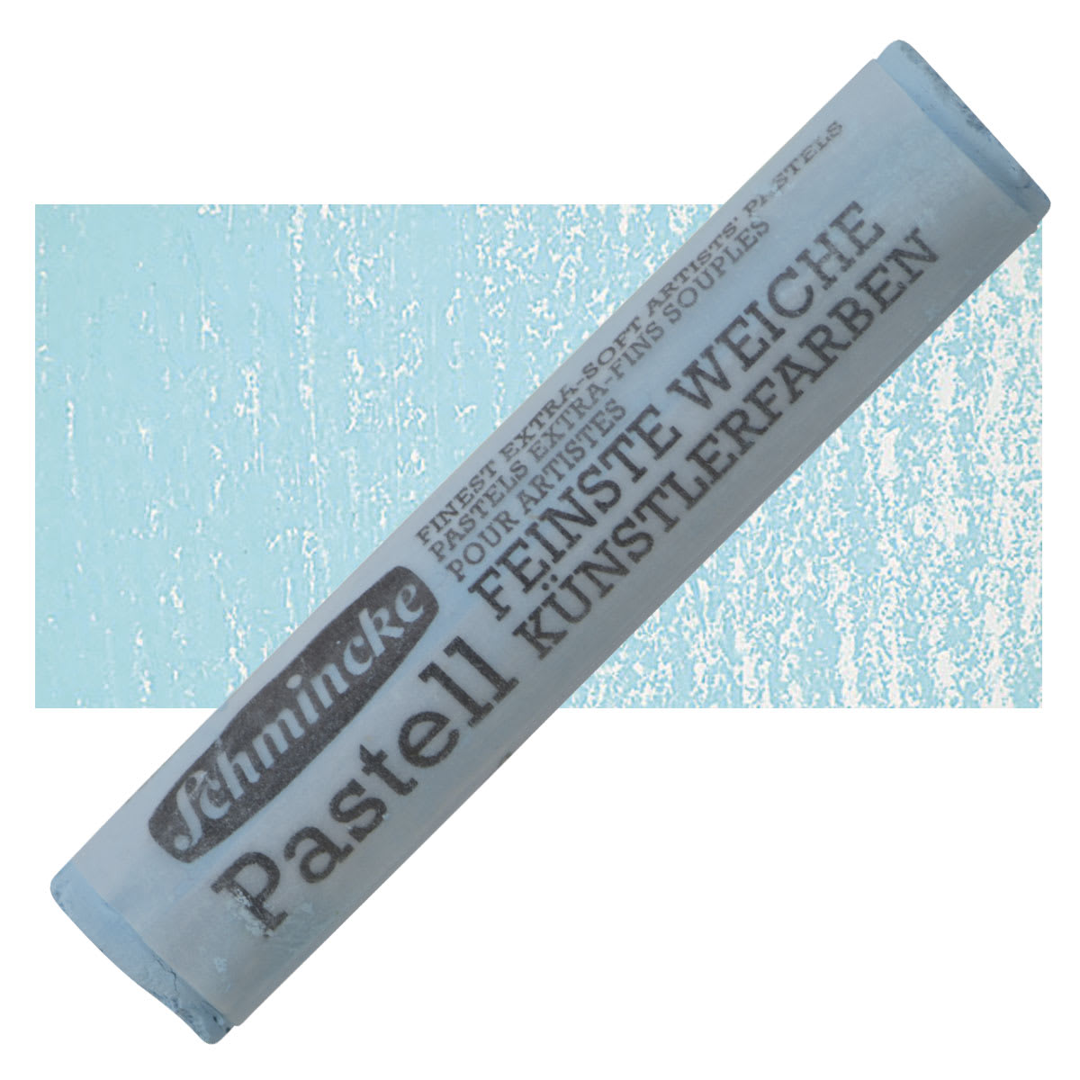 Schmincke Soft Pastel - Cobalt Turquoise M pastel and swatch