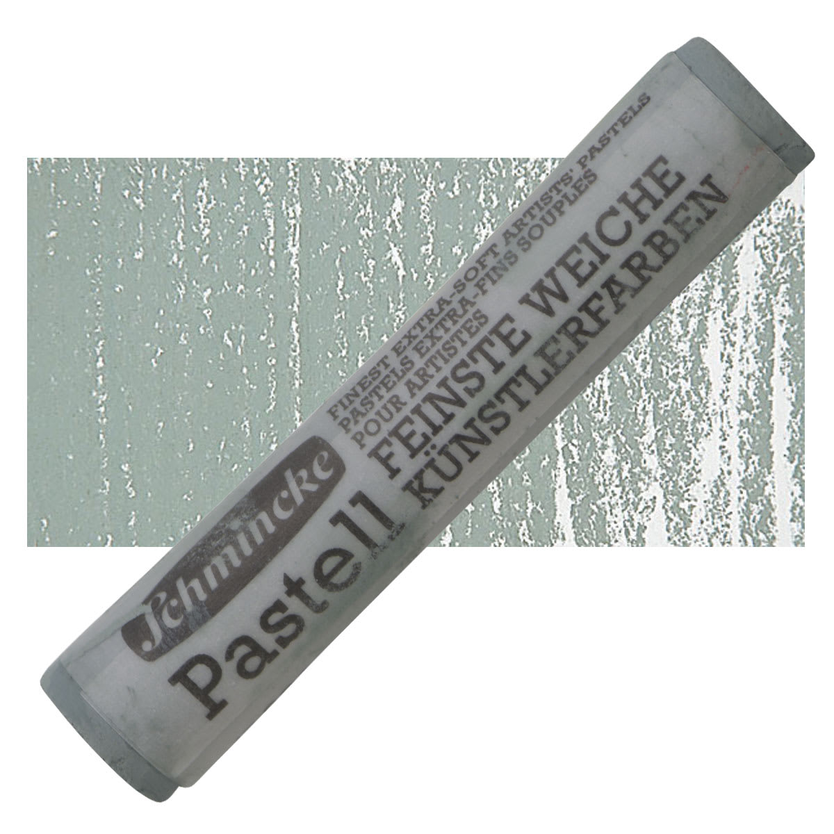 Schmincke Soft Pastel - Cold Green Deep O pastel and swatch