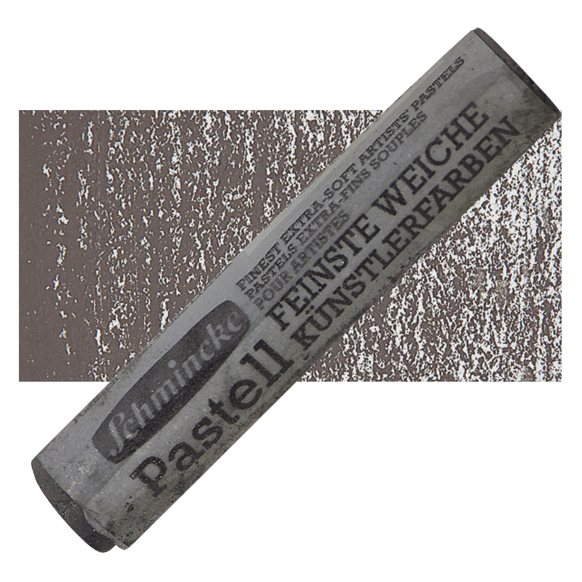 Schmincke Soft Pastel - Gray Violet D pastel and swatch