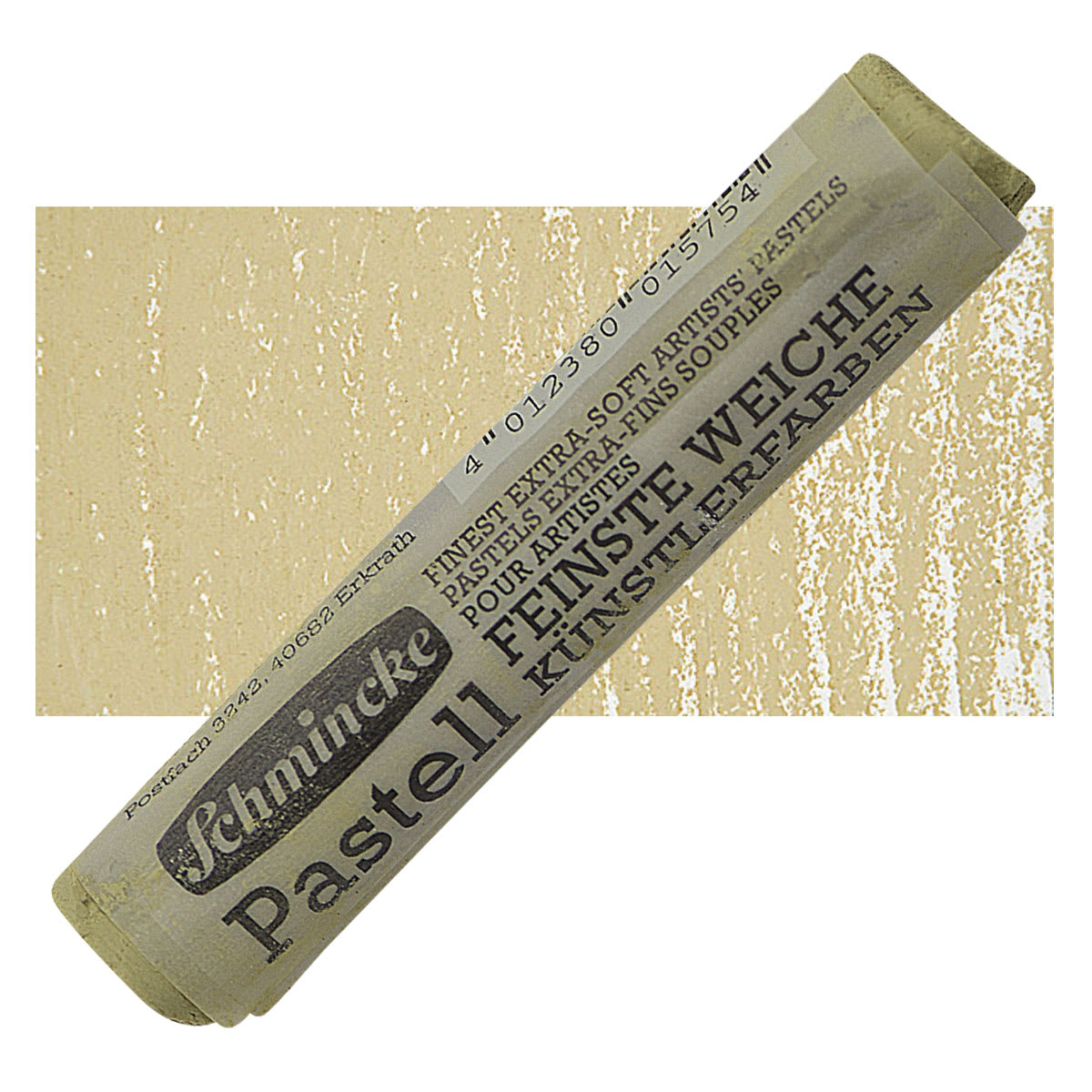 Schmincke Soft Pastel - Greenish Umber H pastel and swatch