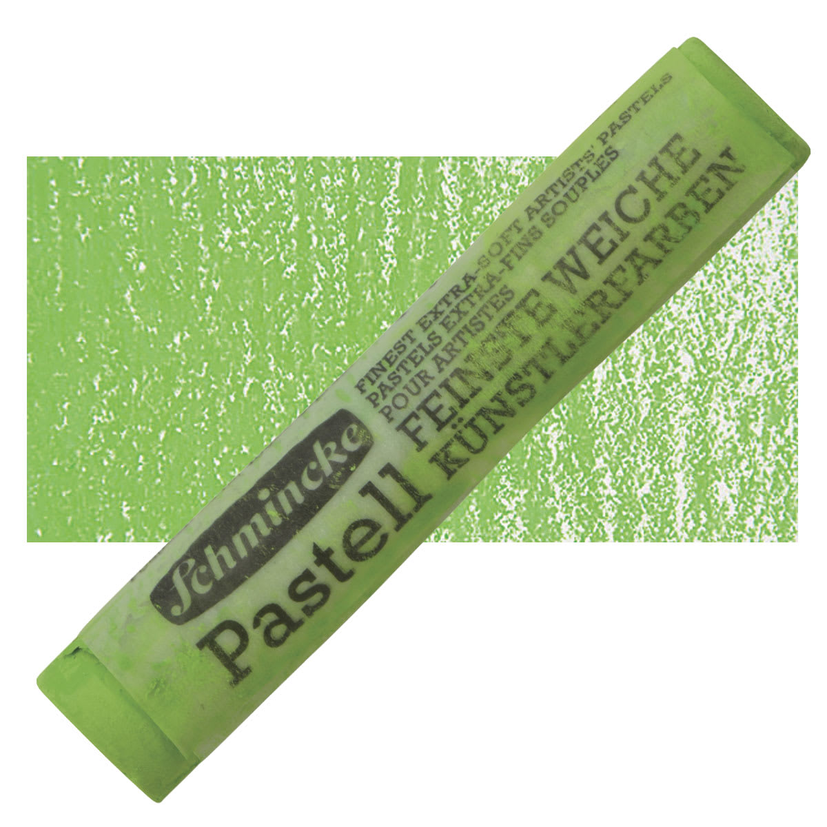 Schmincke Soft Pastel - May Green H pastel and swatch