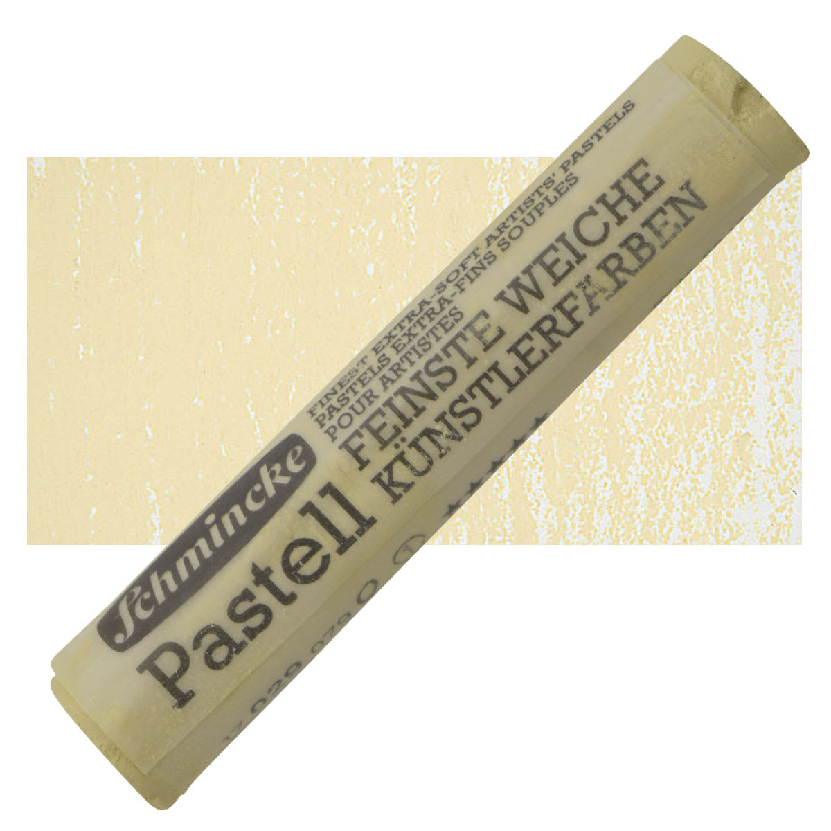 Schmincke Soft Pastel - Olive Ochre Deep O pastel and swatch