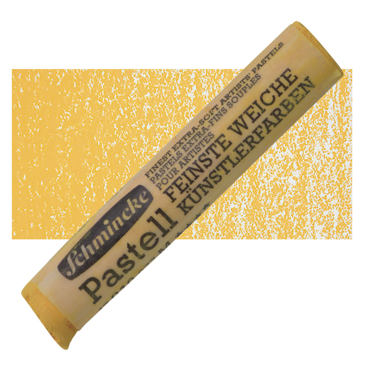 Schmincke Soft Pastel - Orange Light M pastel and swatch