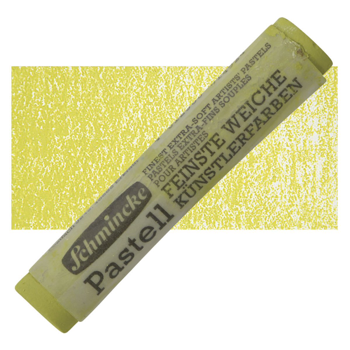 Schmincke Soft Pastel - Permanent Yellow 1 Lemon B pastel and swatch
