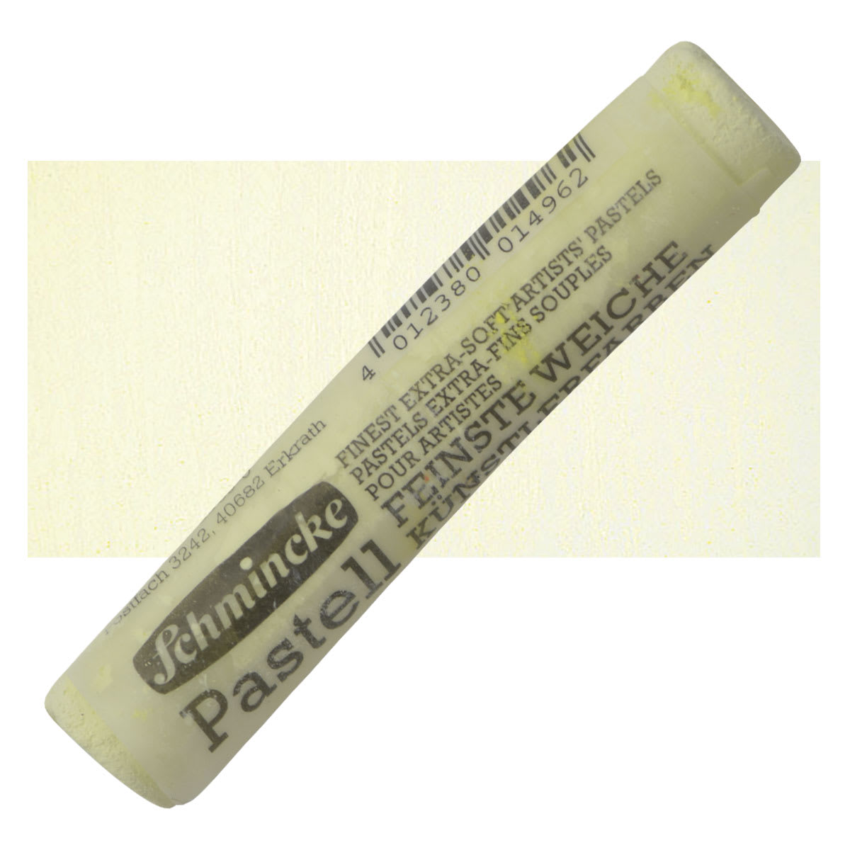 Schmincke Soft Pastel - Permanent Yellow 1 Lemon O pastel and swatch