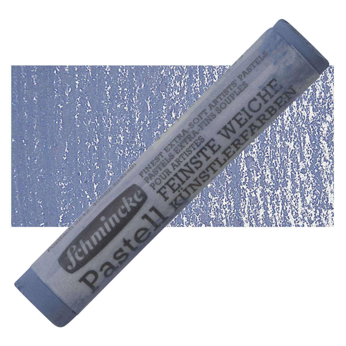 Schmincke Soft Pastel - Phthalo Blue Deep M pastel and swatch