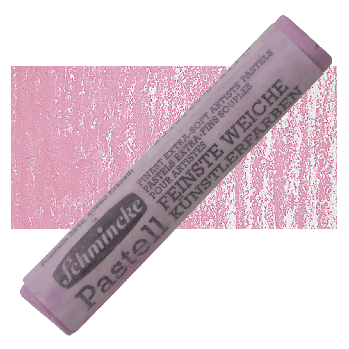 Schmincke Soft Pastel - Quinacridone Violet O pastel and swatch