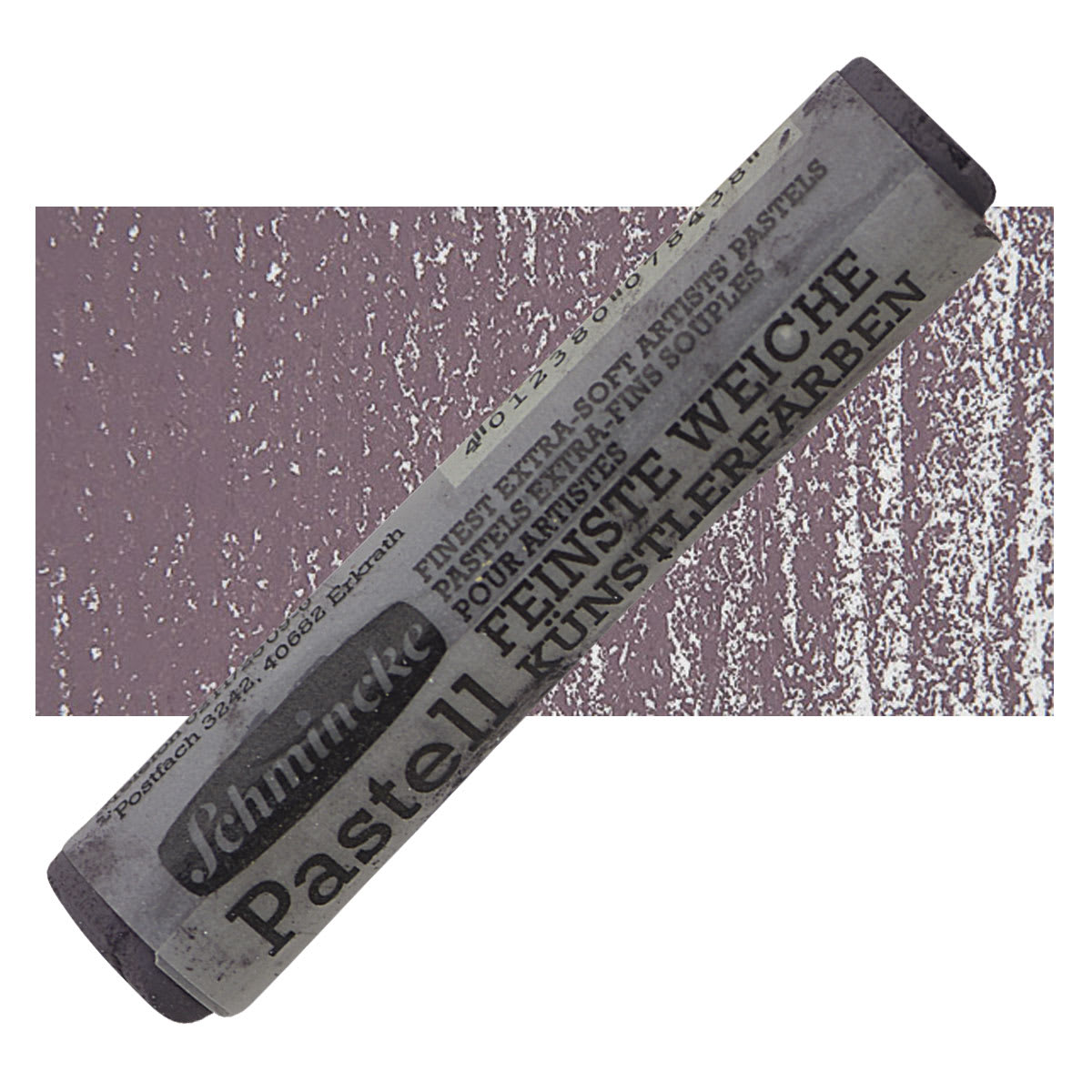 Schmincke Soft Pastel - Reddish Gray H pastel and swatch