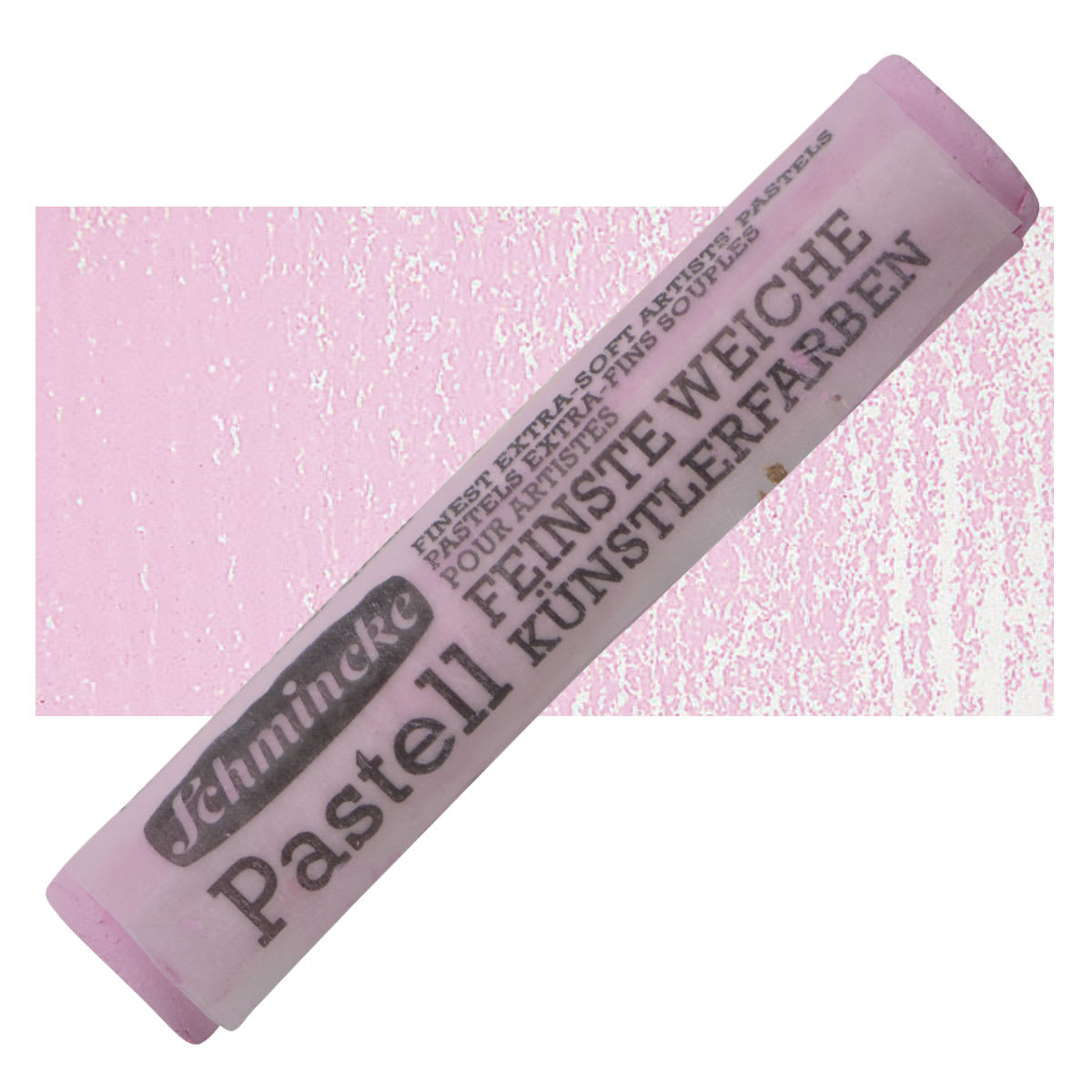 Schmincke Soft Pastel - Rose Madder O pastel and swatch