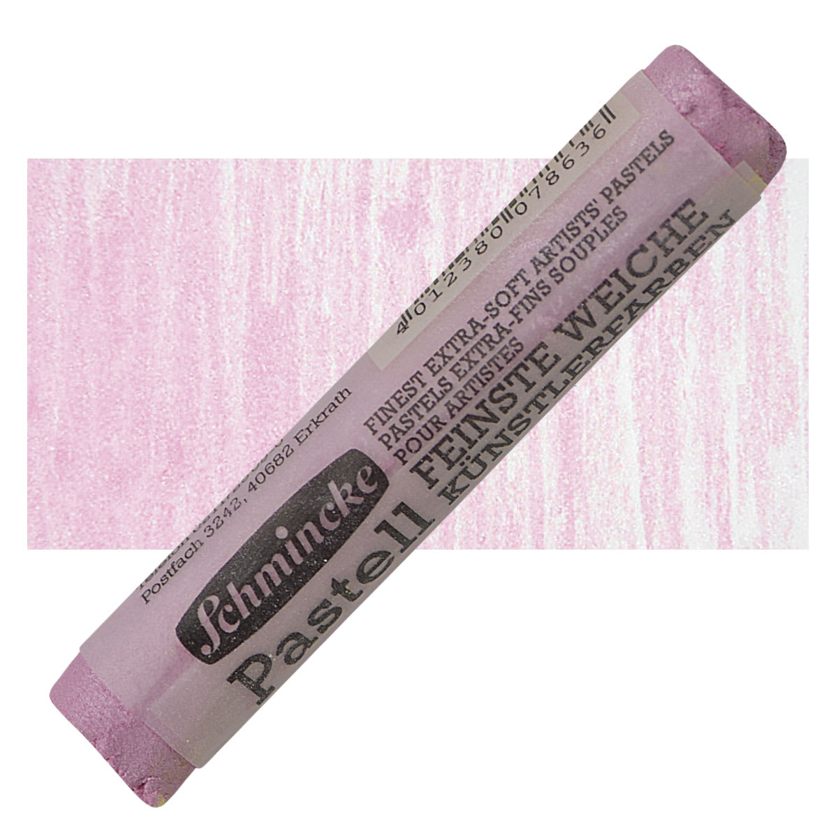 Schmincke Soft Pastel - Rose Pearl H pastel and swatch