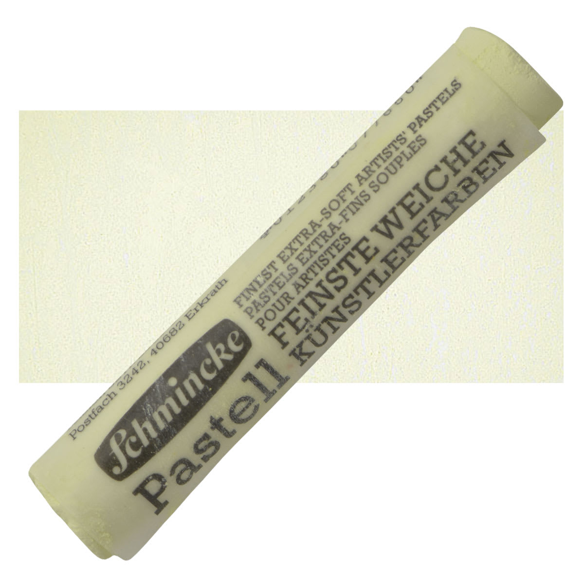 Schmincke Soft Pastel - Titanium Yellow O pastel and swatch
