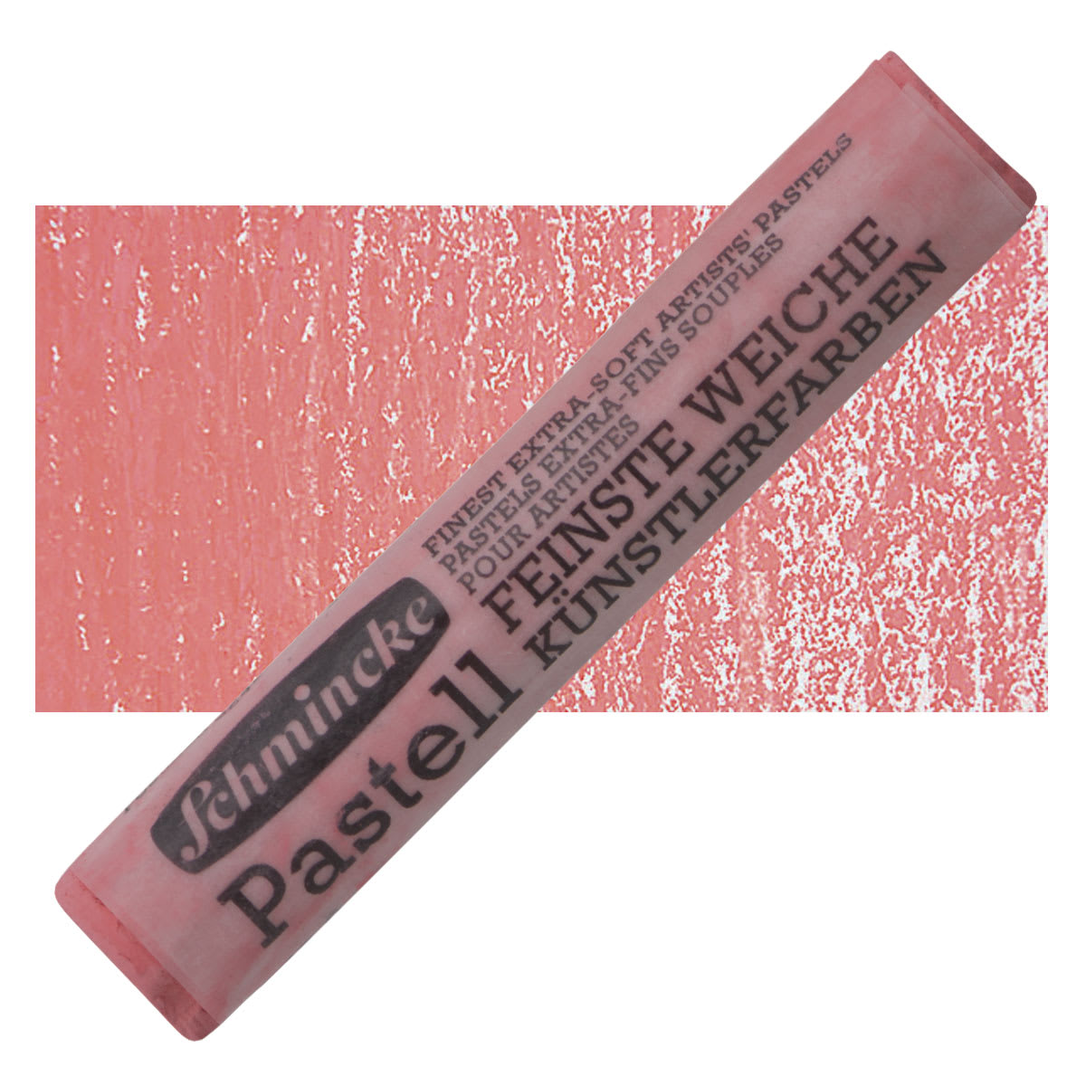Schmincke Soft Pastel - Vermilion O pastel and swatch