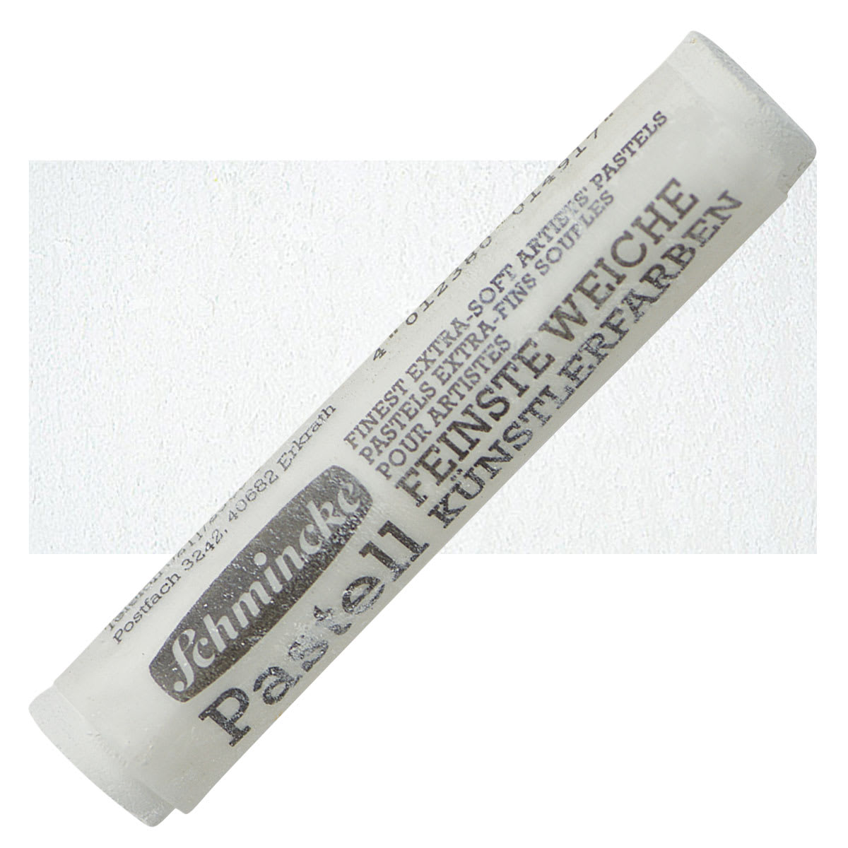 Schmincke Soft Pastel - White D pastel and swatch