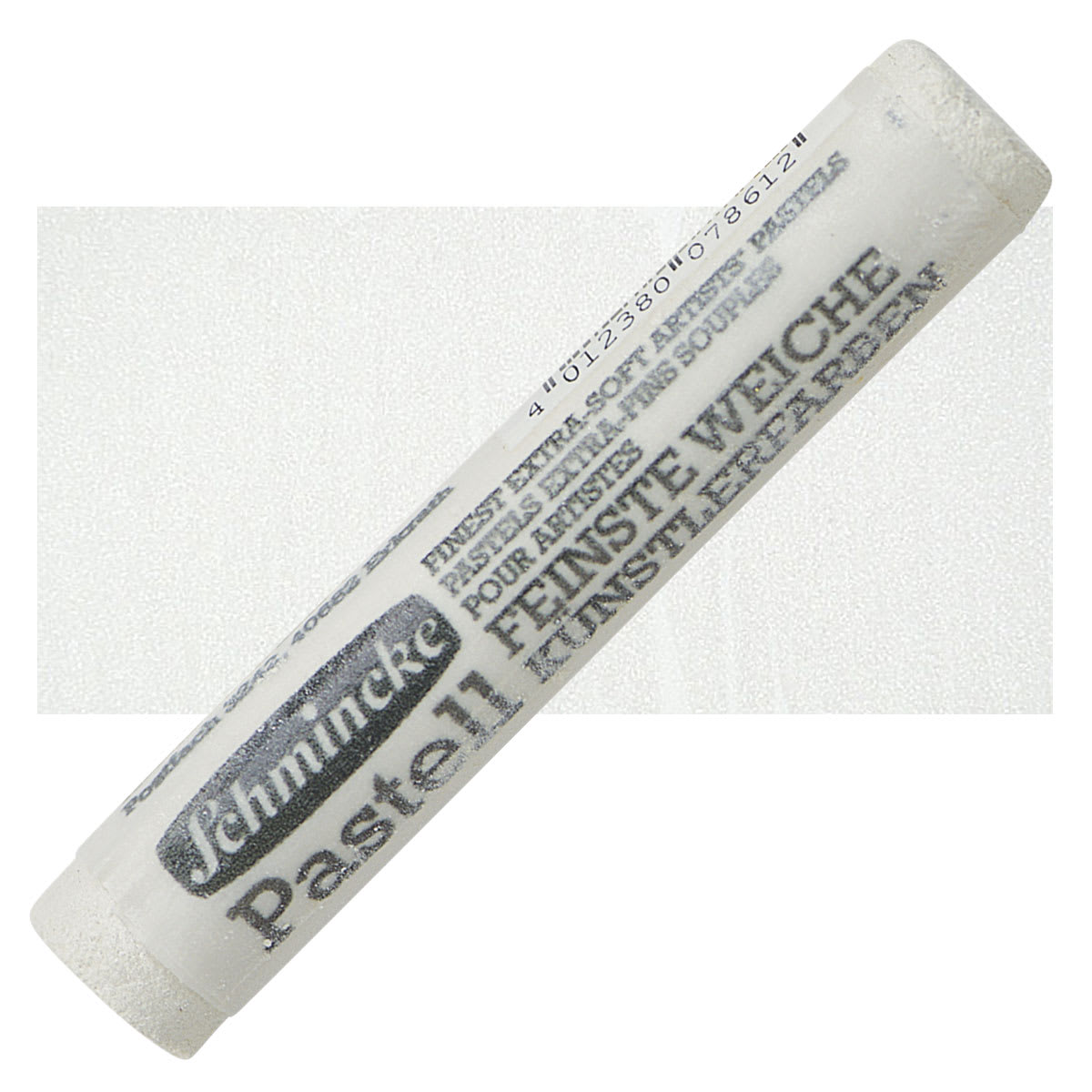 Schmincke Soft Pastel - White Pearl H pastel and swatch