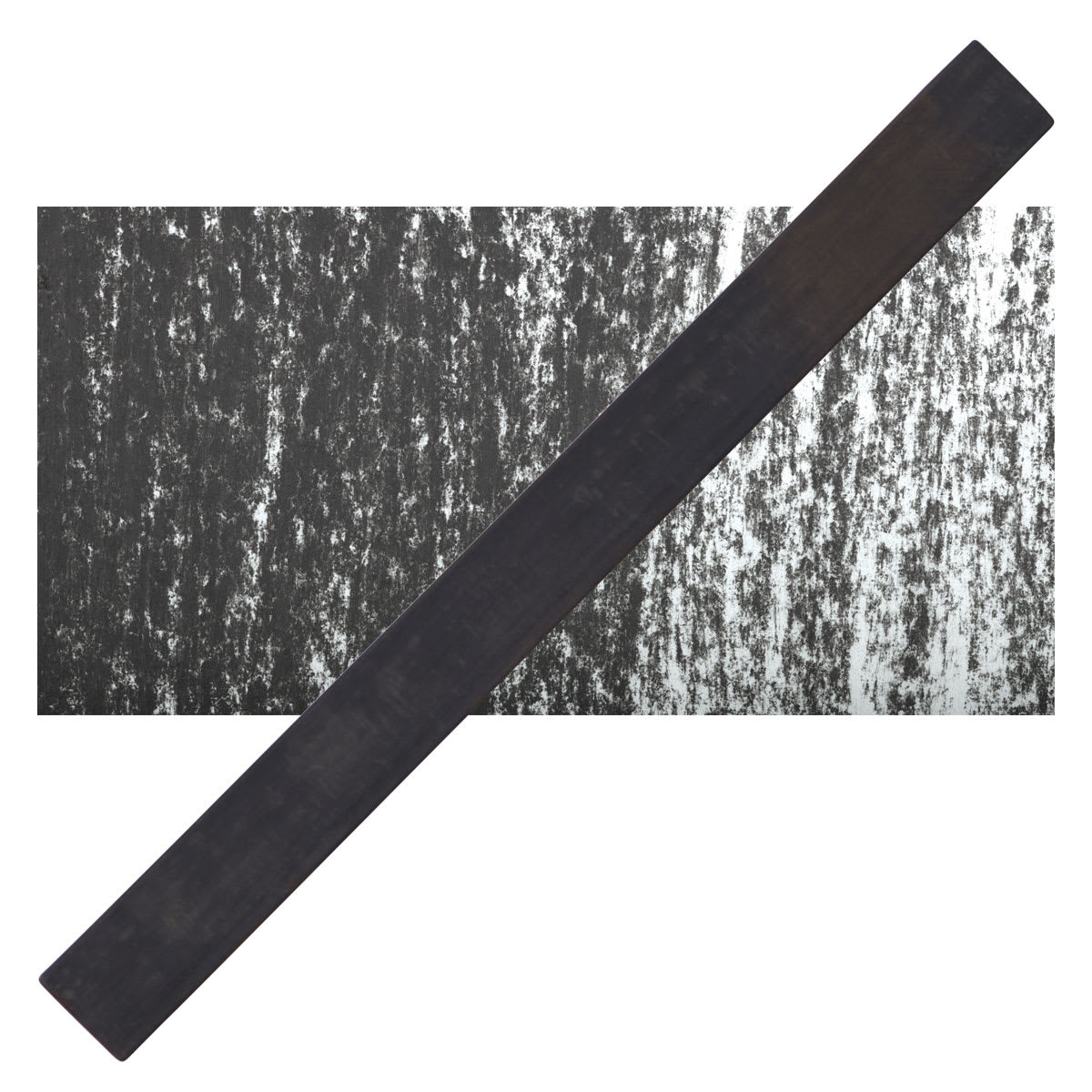 Cretacolor Pastel Carre Hard Pastel - Brown Gray pastel and swatch