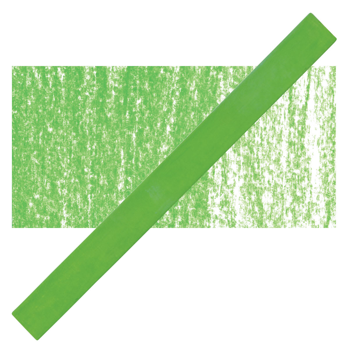 Cretacolor Pastel Carre Hard Pastel - French Green pastel and swatch