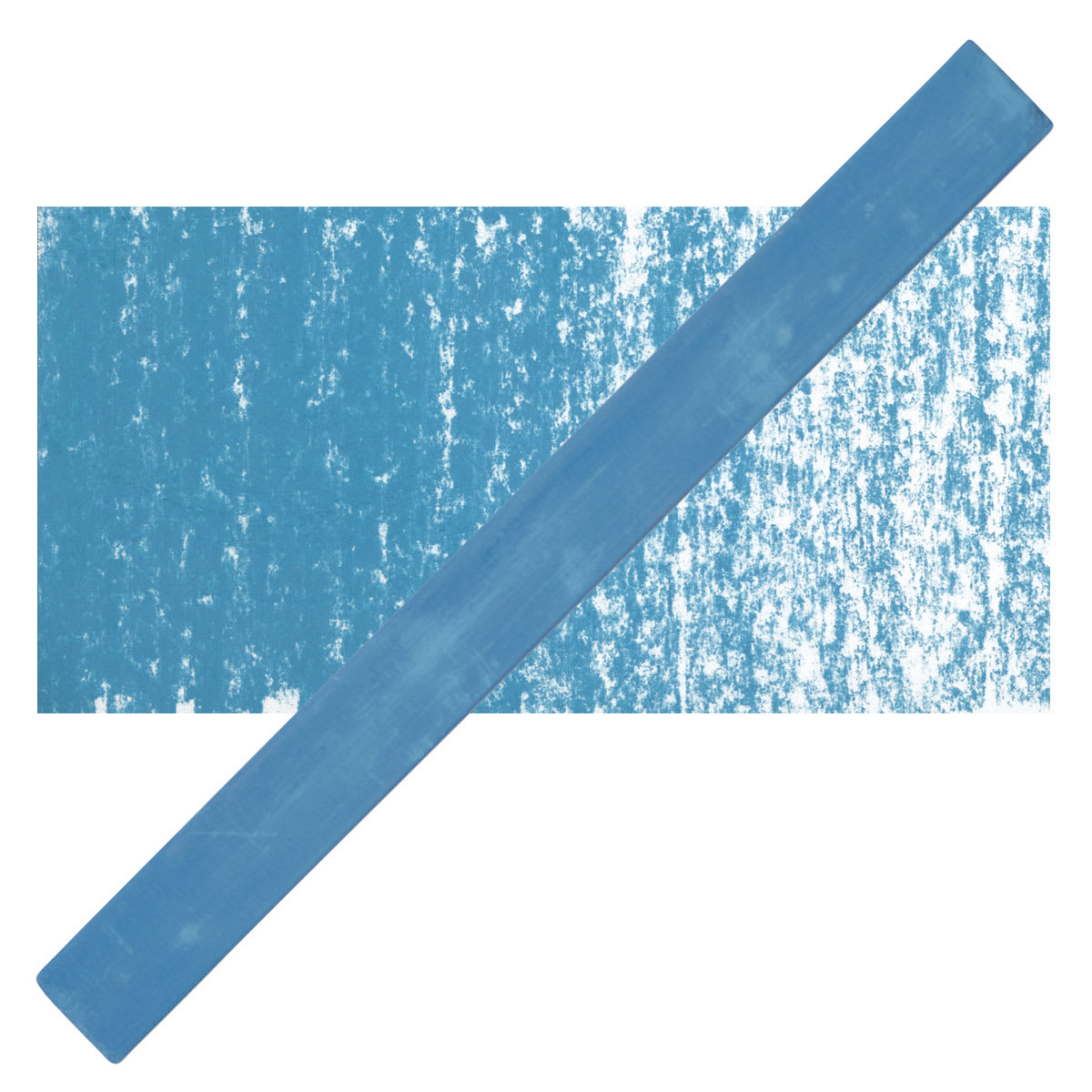 Cretacolor Pastel Carre Hard Pastel - Mountain Blue pastel and swatch