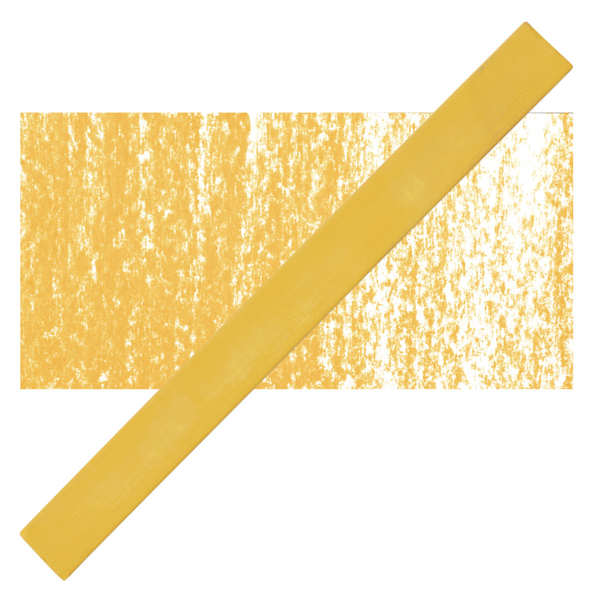 Cretacolor Pastel Carre Hard Pastel - Ochre Light pastel and swatch