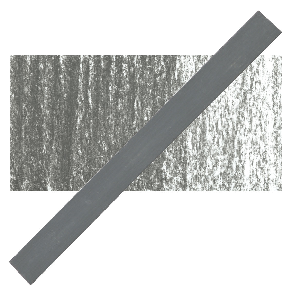 Cretacolor Pastel Carre Hard Pastel - Pearl Gray pastel and swatch
