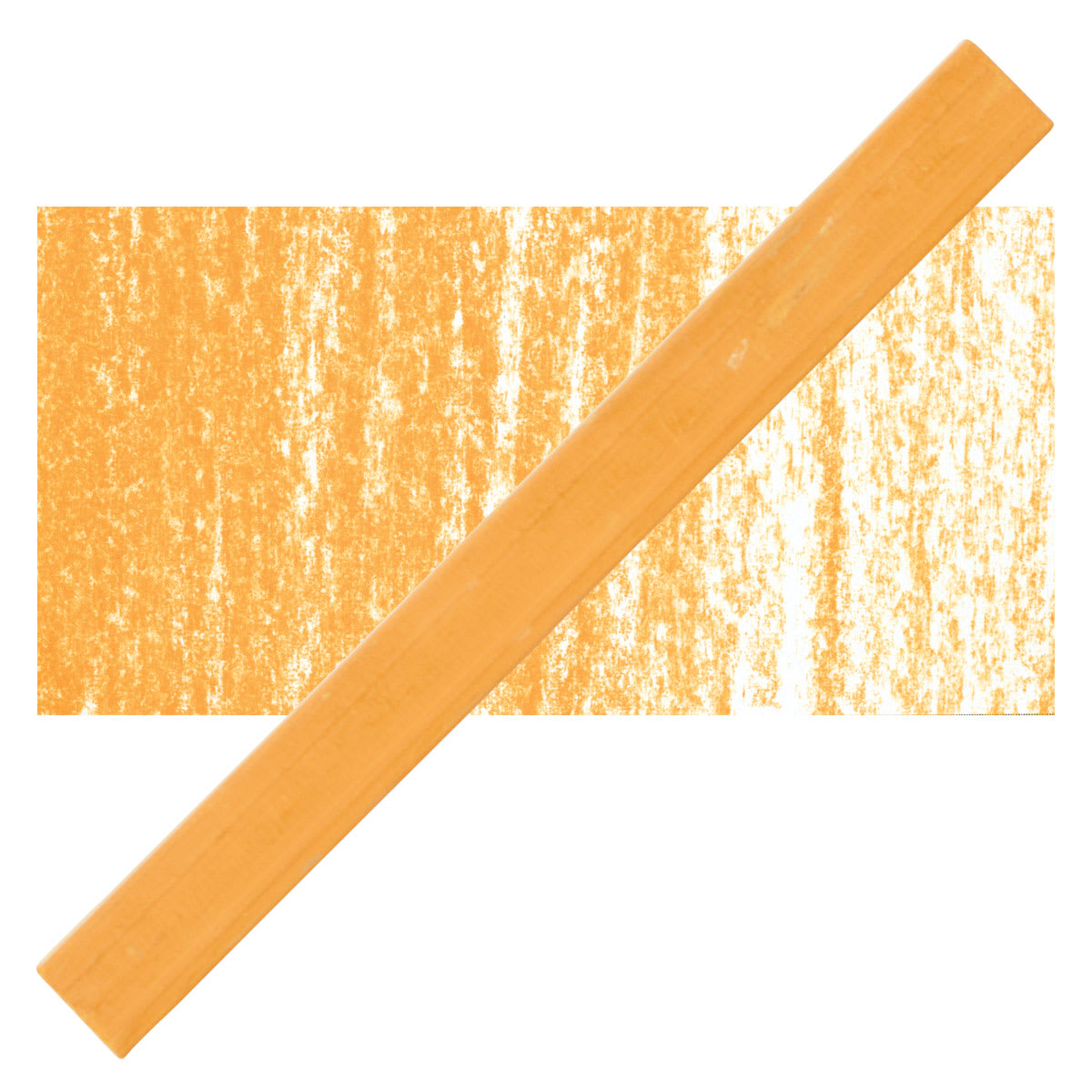 Cretacolor Pastel Carre Hard Pastel - Permanent Dark Yellow pastel and swatch