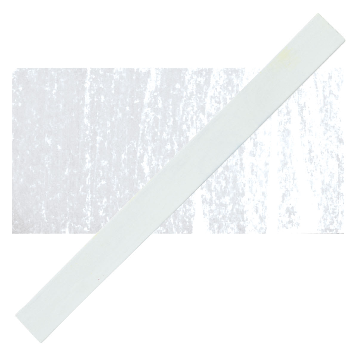 Cretacolor Pastel Carre Hard Pastel - Permanent White pastel and swatch