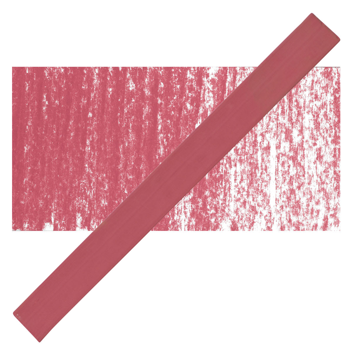 Cretacolor Pastel Carre Hard Pastel - Pompeian Red pastel and swatch