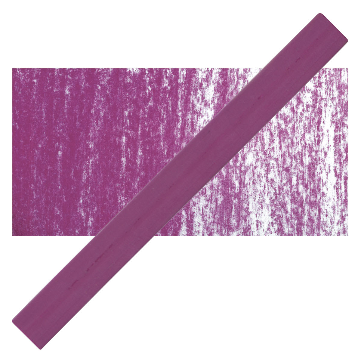 Cretacolor Pastel Carre Hard Pastel - Reddish Purple pastel and swatch