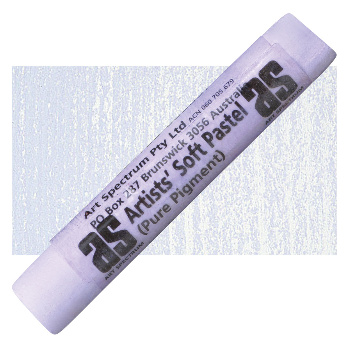 Art Spectrum Artists' Soft Pastel - Flinders Blue Violet 520X pastel and swatch