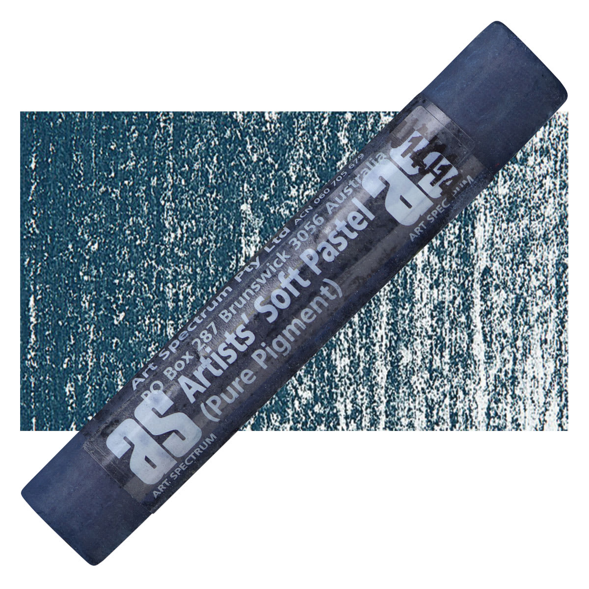 Art Spectrum Artists' Soft Pastel - Phthalo Blue 530N pastel and swatch