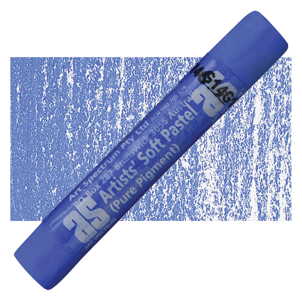 Art Spectrum Artists' Soft Pastel - Ultramarine Blue 526T pastel and swatch