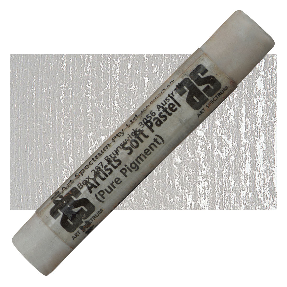Art Spectrum Artists' Soft Pastel - Warm Gray 584V pastel and swatch