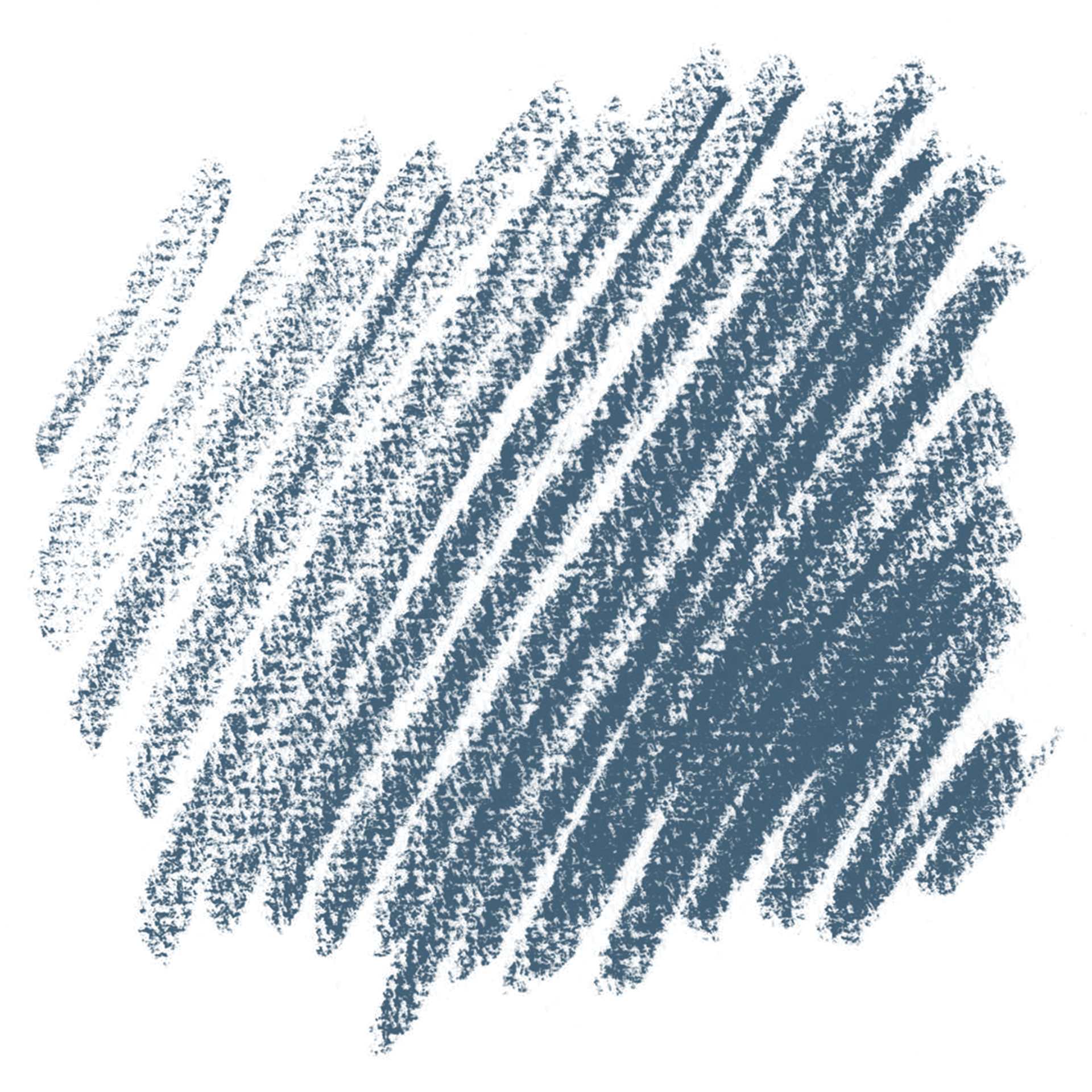 Conté à Paris Colour Pastel Carré - Payne's Grey 53, scribble swatch