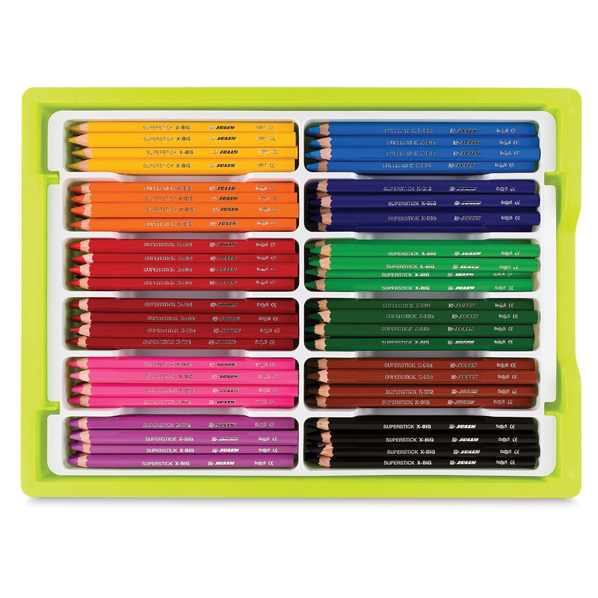Jolly X-Big Colored Pencils -  Class Pack of 180