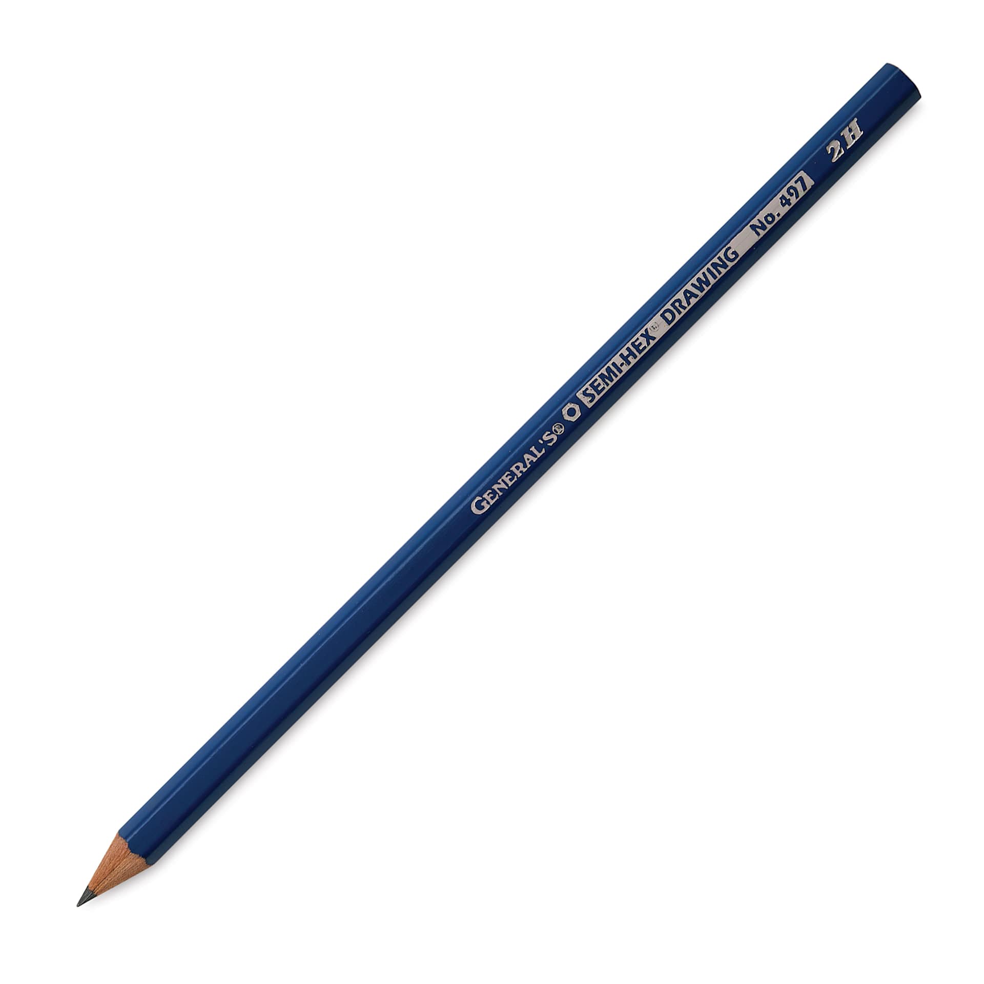 General's Semi-Hex Drawing Pencils - 2H pencil