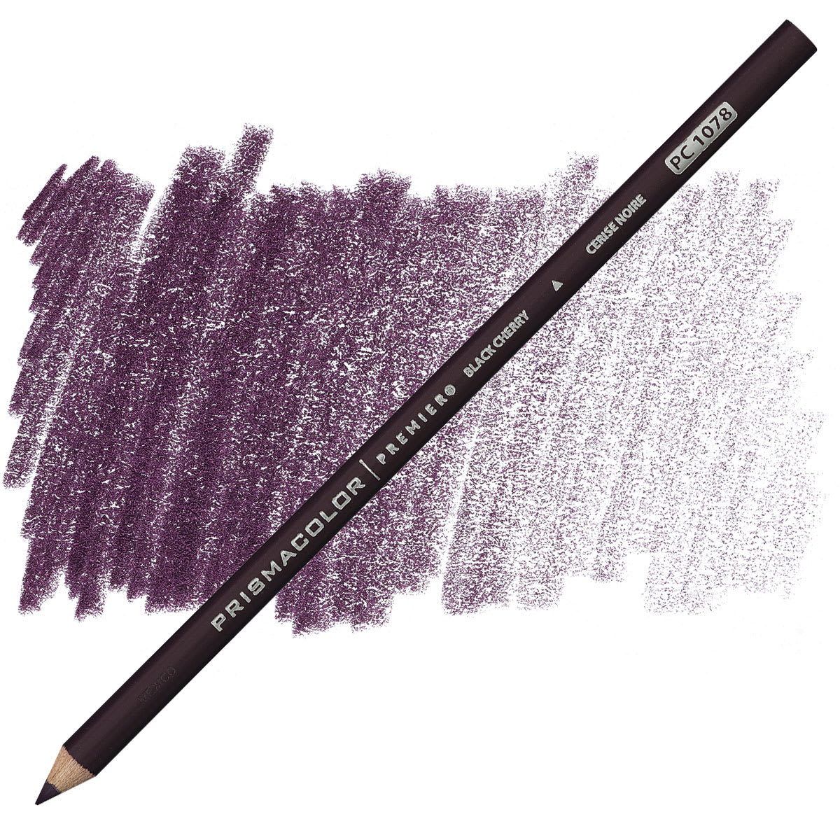 Prismacolor Premier Colored Pencil  - Black Cherry pencil and swatch