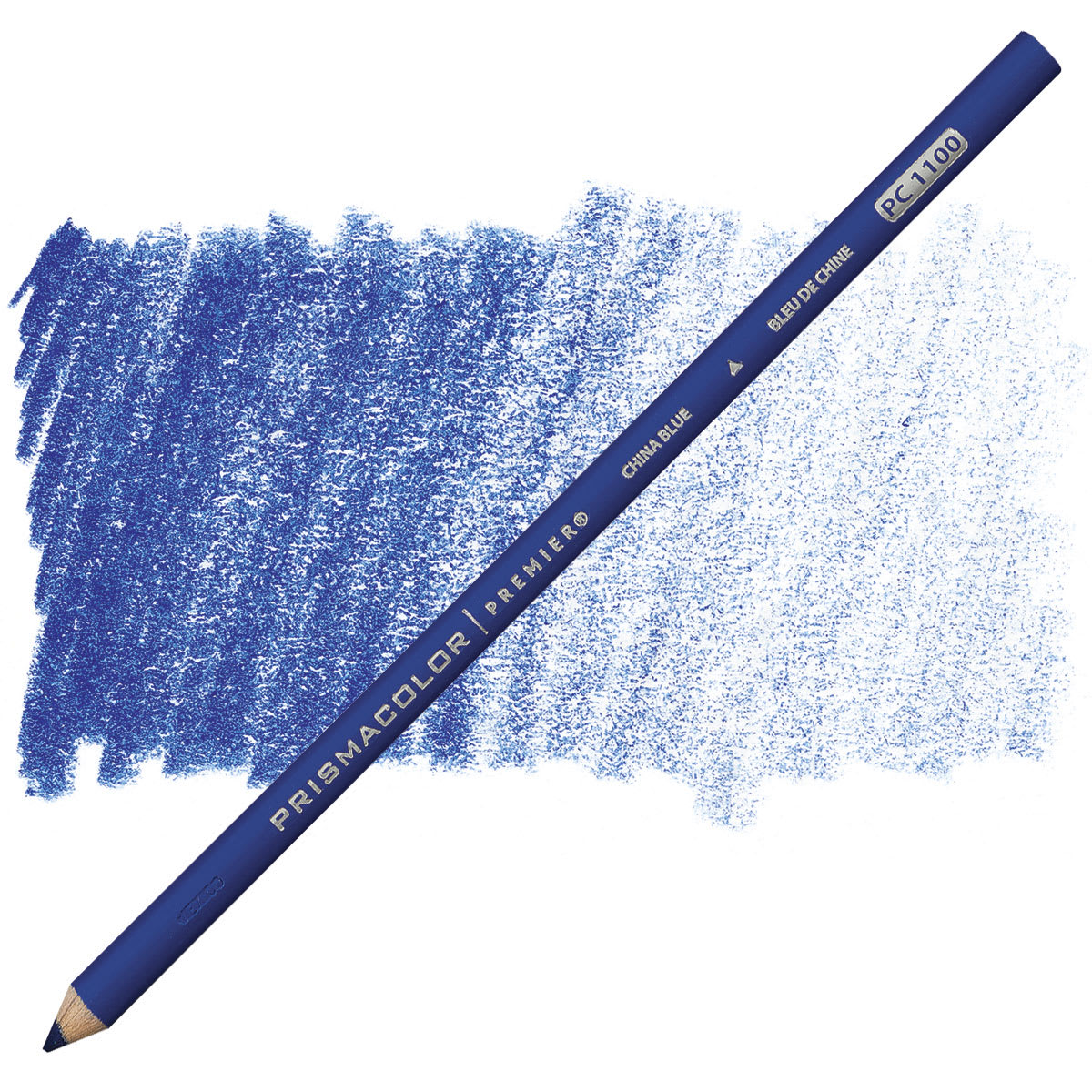 Prismacolor Premier Colored Pencil - China Blue pencil and swatch