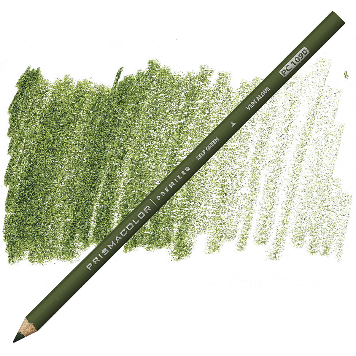 Prismacolor Premier Colored Pencil  - Kelp Green pencil and swatch