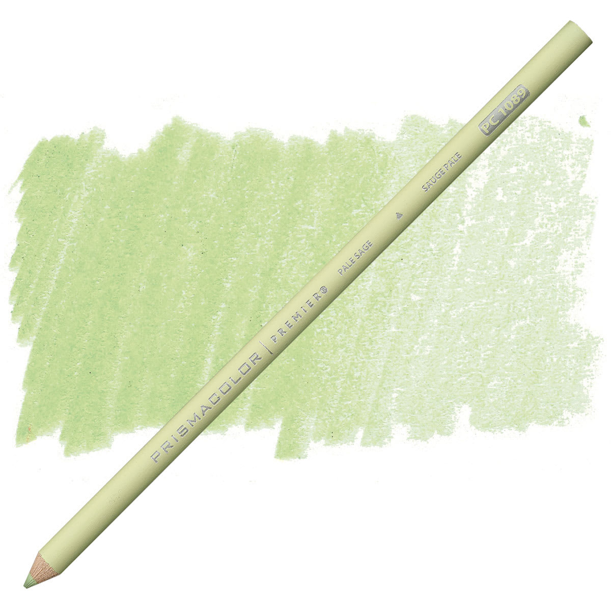 Prismacolor Premier Colored Pencil  - Pale Sage pencil and swatch