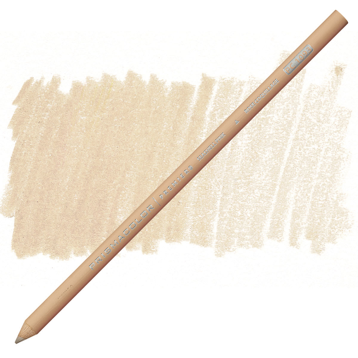 Prismacolor Premier Colored Pencil  - Seashell Pink pencil and swatch