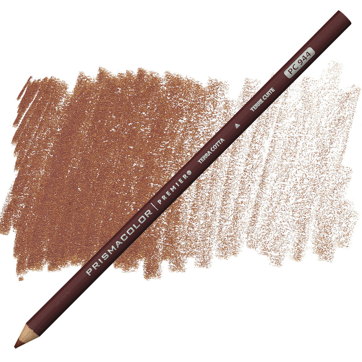 Prismacolor Premier Colored Pencil - Terra Cotta pencil and swatch