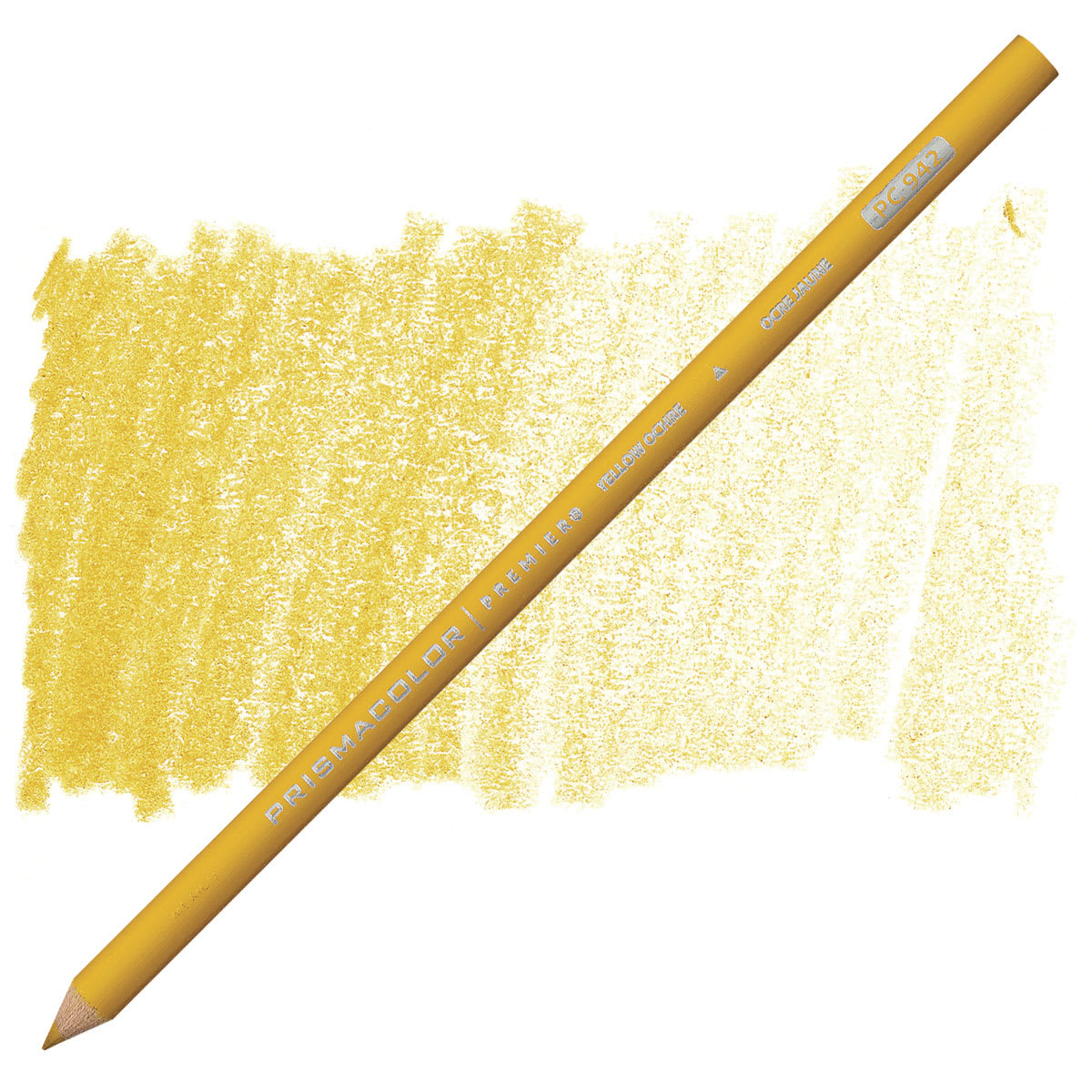 Prismacolor Premier Colored Pencil - Yellow Ochre pencil and swatch