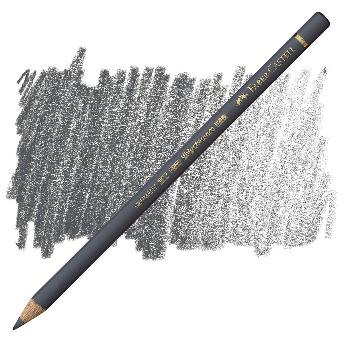 Faber-Castell Polychromos Pencil - Cold Gray V pencil and swatch