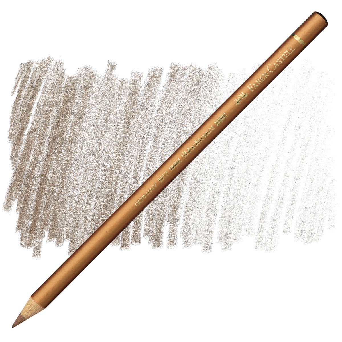Faber-Castell Polychromos Pencil - Copper pencil and swatch