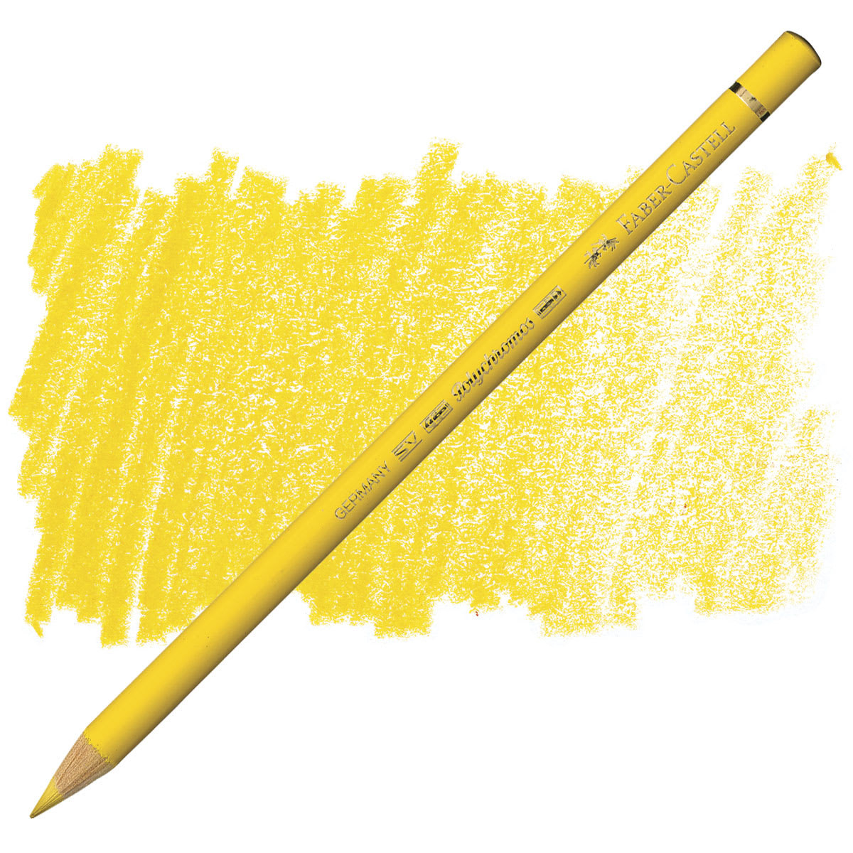 Faber-Castell Polychromos Pencil - Naples Yellow pencil and swatch
