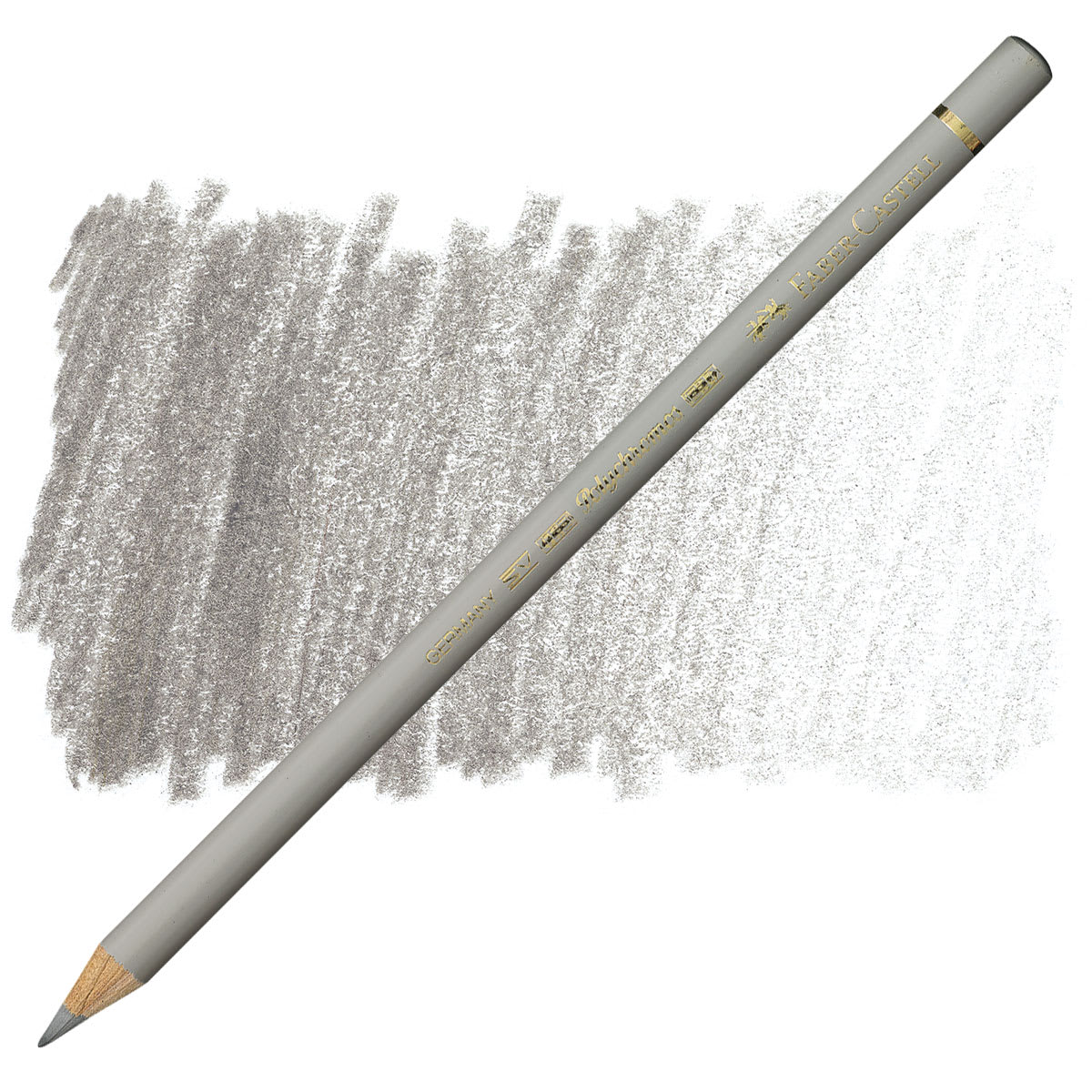 Faber-Castell Polychromos Pencil - Warm Gray III pencil and swatch