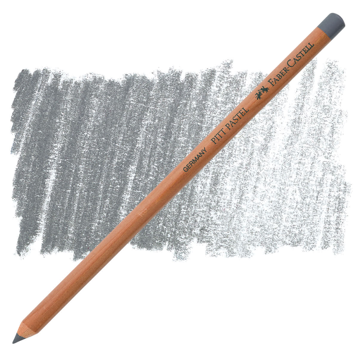Faber-Castell Pitt Pastel Pencil - Cold Gray IV pencil and swatch