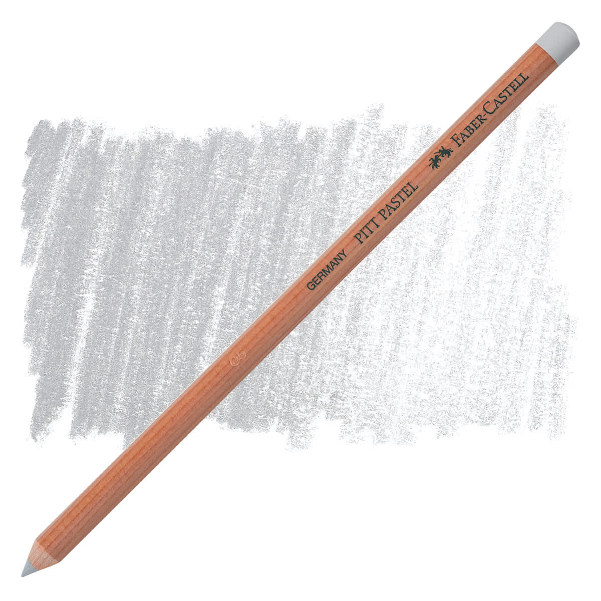 Faber-Castell Pitt Pastel Pencil - Cold Gray I pencil and swatch