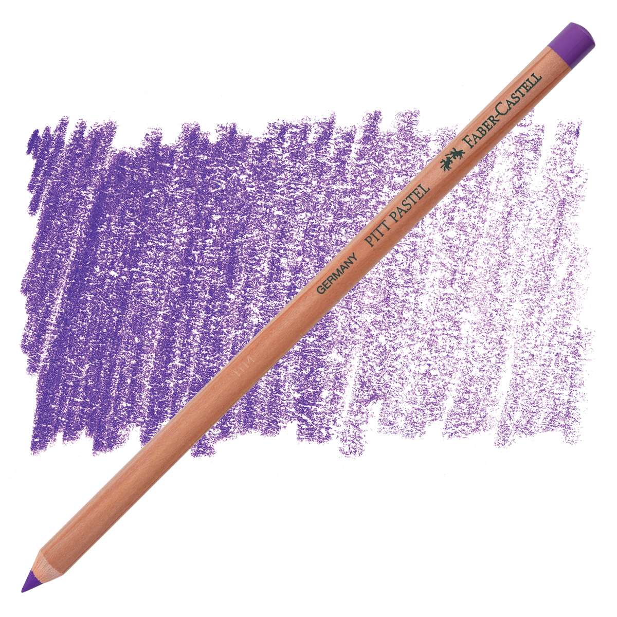 Faber-Castell Pitt Pastel Pencil - Violet pencil and swatch